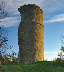 Zřícenina hradu Otaslavice - Dolní hrad