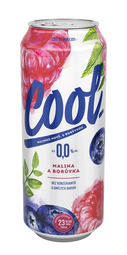 Cool can 05l neorosene malina a boruvka CZ