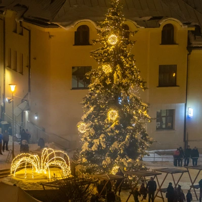 Rozsvícení vánočního stromu – Žďár nad Sázavou